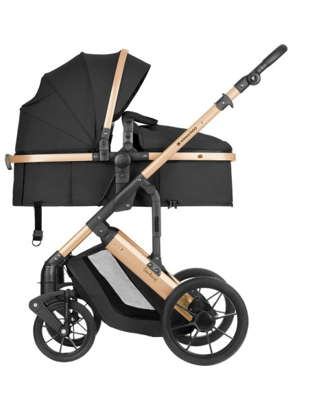 Комбинирана количка 3в1 трансф. седалка Darling Black 2024