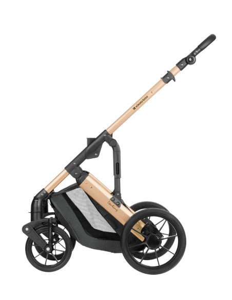 Комбинирана количка 3в1 трансф. седалка Darling Black 2024