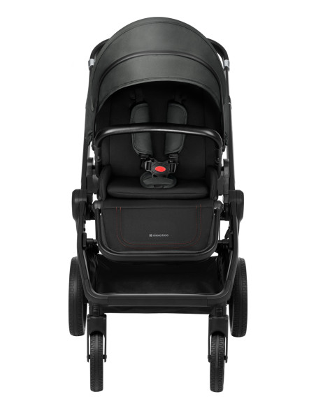 Комбинирана количка 2в1 с кош за новородено Tiffany Dark Grey 2024