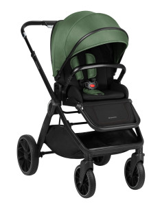 Комбинирана количка 2в1 с кош за новородено Tiffany Army... 2