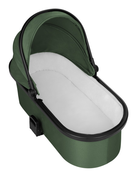 Комбинирана количка 2в1 с кош за новородено Tiffany Army Green 2024