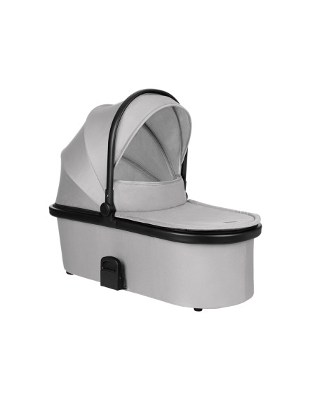 Комбинирана количка 2в1 с кош за новородено Tiffany Light Grey 2024