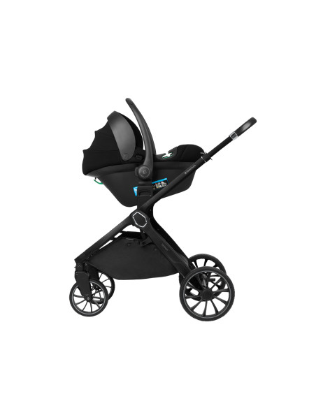 Комбинирана количка 2в1 с кош за новородено Tiffany Light Grey 2024