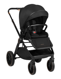 Комбинирана количка 2в1 с кош за новородено Tiffany Black... 2