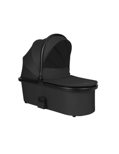 Комбинирана количка 2в1 с кош за новородено Tiffany Black 2024