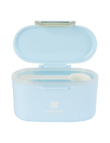 Кутия за съхранение на сухо мляко с лъжичка 130гр. Blue