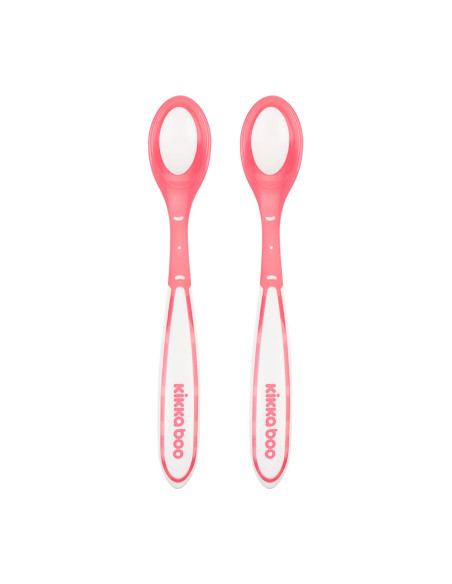 Лъжици термосензорни 2бр Boo Pink