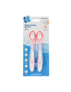 Лъжици термосензорни 2бр Boo Pink 2