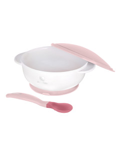 Купа с термо лъжица Pink 2