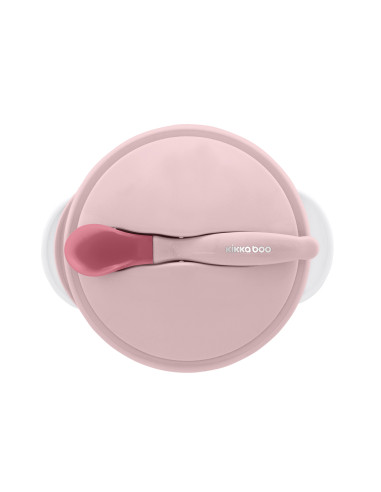 Купа с термо лъжица Pink