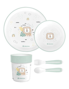 Сет за хранене пластмаса Savanna Mint