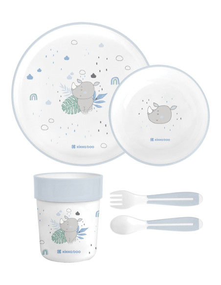 Сет за хранене пластмаса Savanna Blue