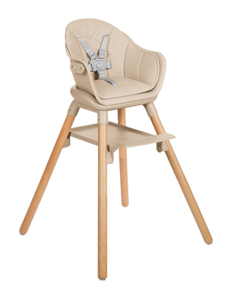 Стол за хранене 6в1 Woody Beige 2024