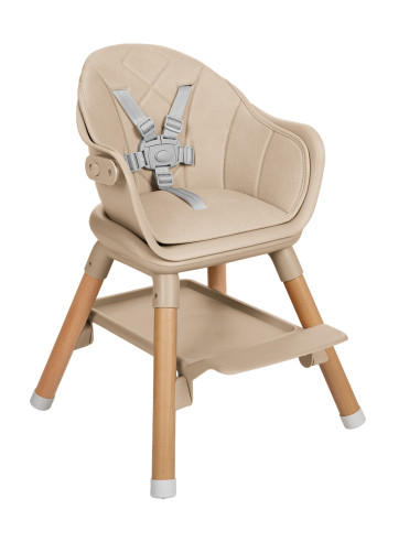 Стол за хранене 6в1 Woody Beige 2024