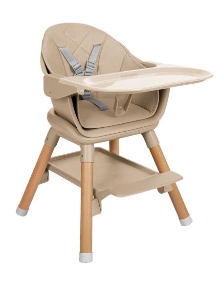 Стол за хранене 6в1 Woody Beige 2024