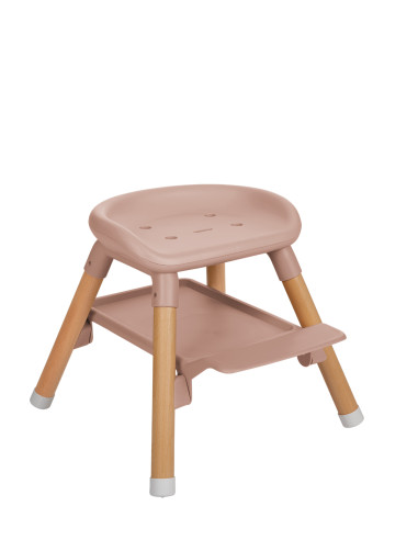 Стол за хранене 6в1 Woody Pink 2024