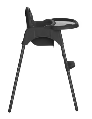 Стол за хранене 2в1 Jammy Black