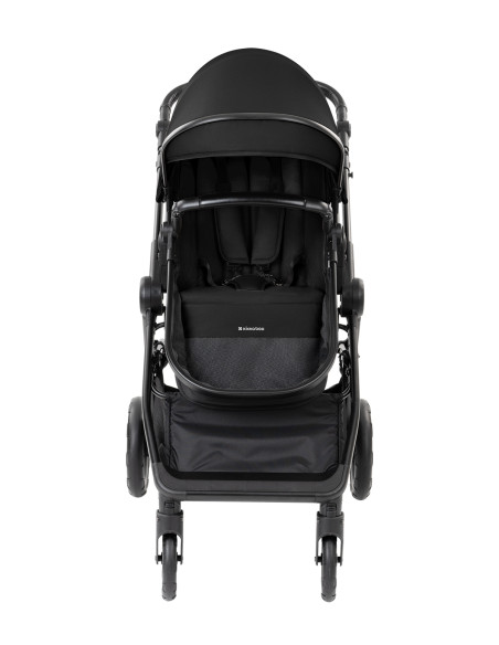 Комбинирана количка 3в1 с кош за новородено Ava Black