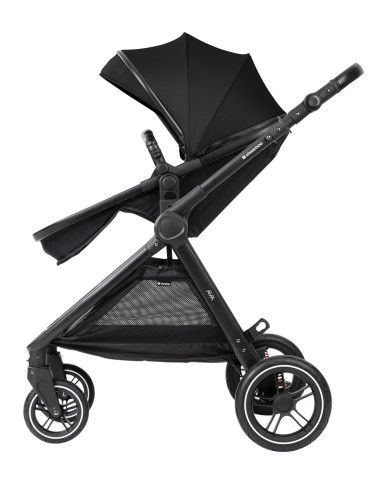 Комбинирана количка 3в1 с кош за новородено Ava...