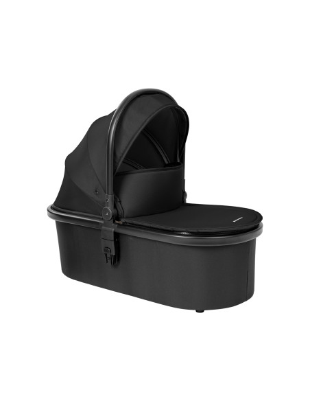 Комбинирана количка 3в1 с кош за новородено Ava Black