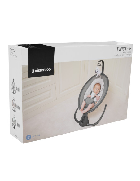 Електрическа люлка Twiddle Grey 2024