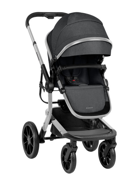 Комбинирана количка 3в1 с твърд кош Irene Dark Grey 2024