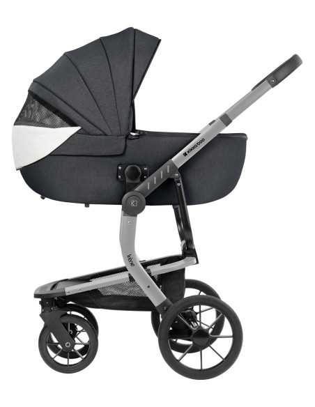 Комбинирана количка 3в1 с твърд кош Irene Dark Grey 2024