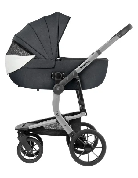 Комбинирана количка 3в1 с твърд кош Irene Dark Grey 2024