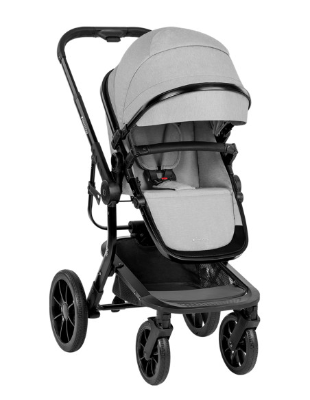 Комбинирана количка 3в1 с твърд кош Irene Light Grey 2024