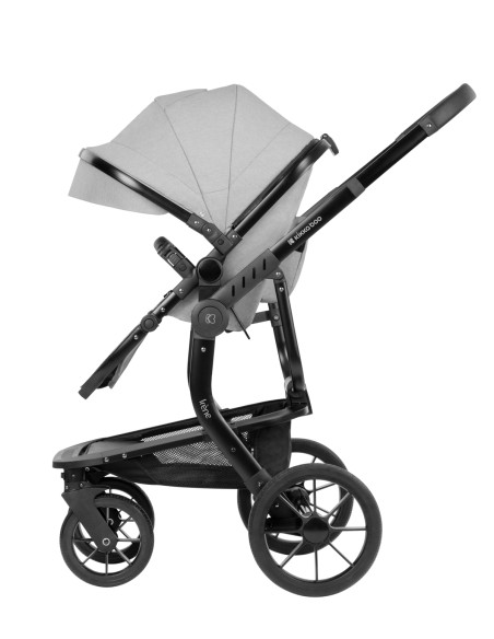 Комбинирана количка 3в1 с твърд кош Irene Light Grey 2024