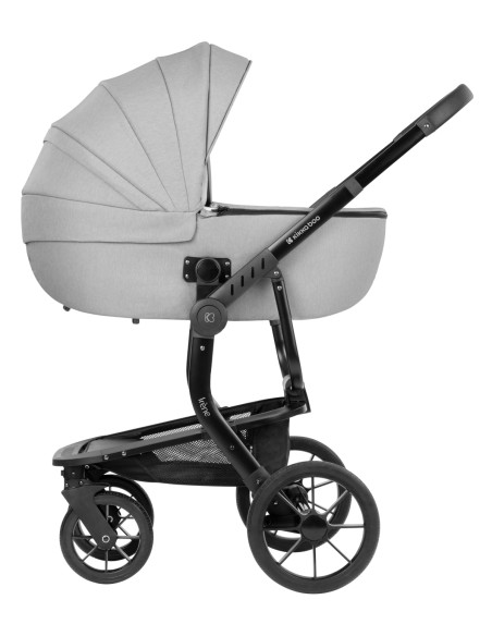 Комбинирана количка 3в1 с твърд кош Irene Light Grey 2024