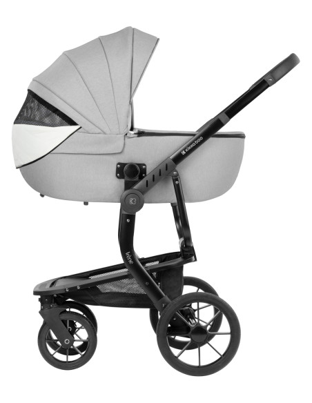 Комбинирана количка 3в1 с твърд кош Irene Light Grey 2024