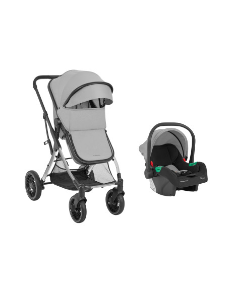 Комбинирана количка 3в1 трансф. седалка One Grey