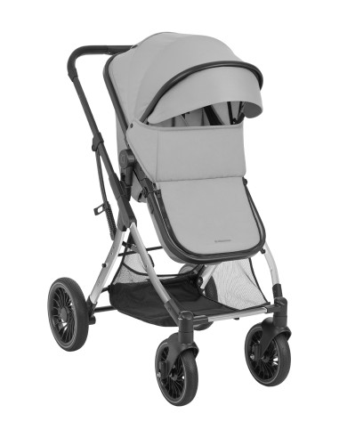 Комбинирана количка 3в1 трансф. седалка One Grey
