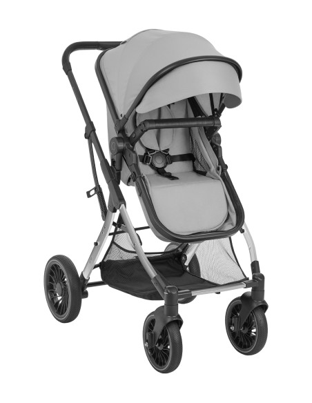 Комбинирана количка 3в1 трансф. седалка One Grey