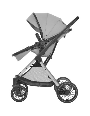 Комбинирана количка 3в1 трансф. седалка One Grey