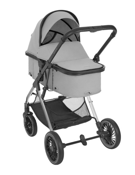 Комбинирана количка 3в1 трансф. седалка One Grey