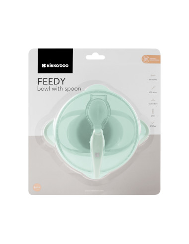 Купа с лъжица Feedy Mint