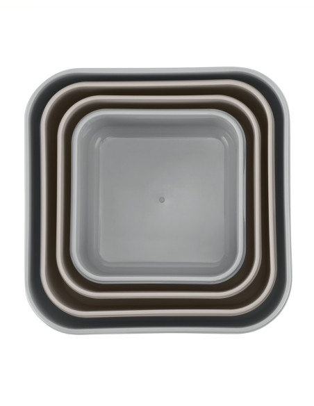 Кутии за храна 4 бр Kitty Cat Grey