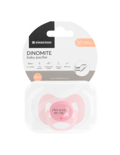 Залъгалка 0-6м Dinomite Pink 2