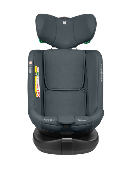 Стол за кола 40-150 см i-Round i-SIZE Dark Grey