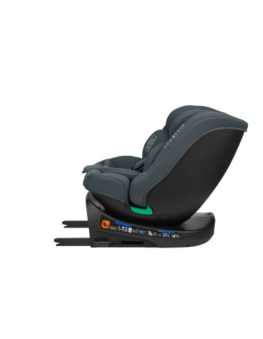 Стол за кола 40-150 см i-Round i-SIZE Dark Grey