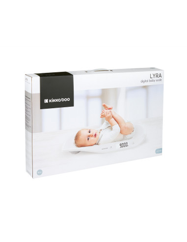 Цифрова везна за бебета Lyra White