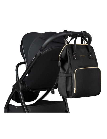 Чанта Siena Black & Gold 2025