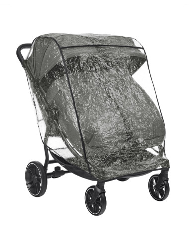 Количка за близнаци Happy 2 Light Grey 2024