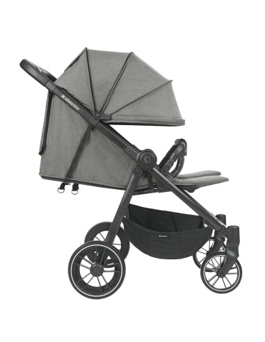 Количка за близнаци Happy 2 Light Grey 2024