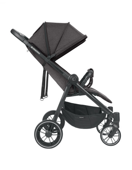 Количка за близнаци Happy 2 Dark Grey 2024