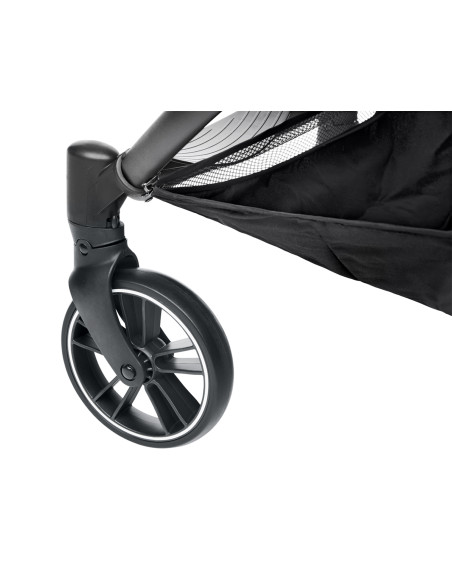 Количка за близнаци Happy 2 Dark Grey 2024