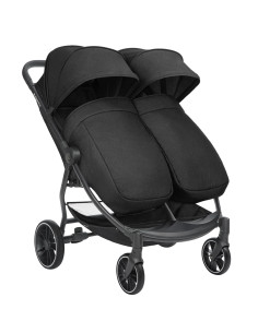 Количка за близнаци Happy 2 Black 2024 2