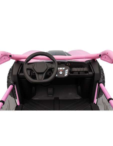 Акумулаторна кола Candy Buggy Pink + батерия 12V/10AH